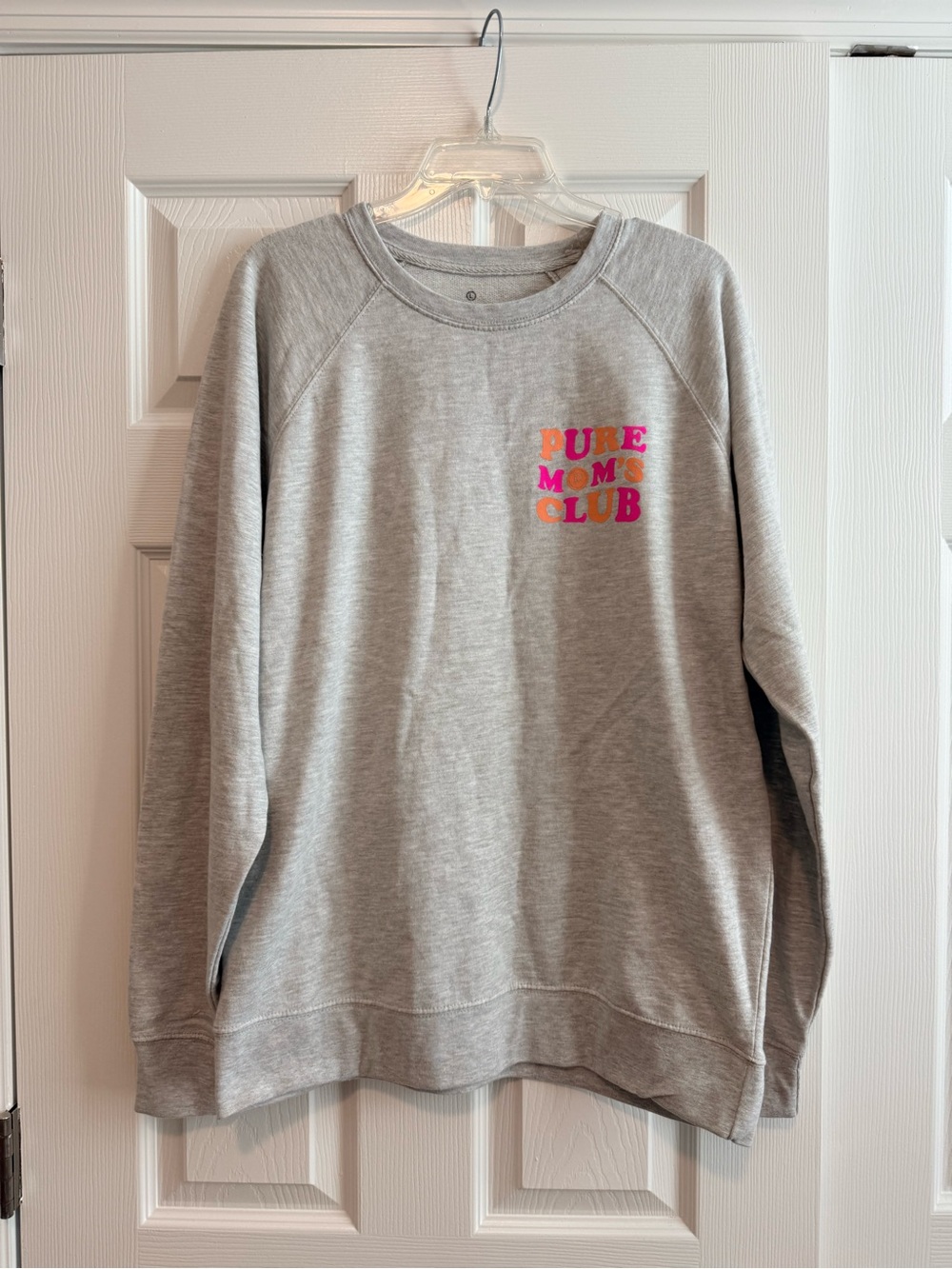 Pure Barre Gray Crewneck Sweatshirt - Pure Mom’s Club